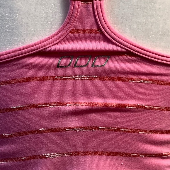Lorna Jane Stripped Pink  Approx Small Women’s Top - Picture 6 of 10